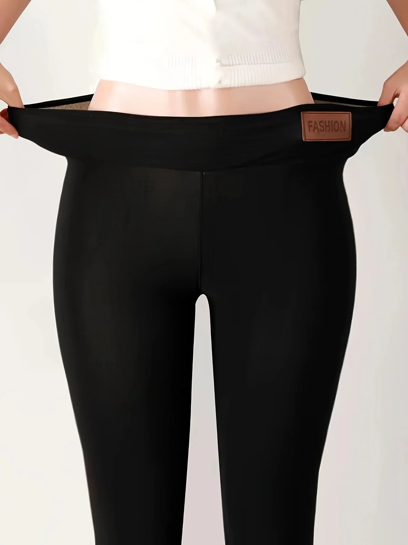 High-Waist Warm Commuter Leggings