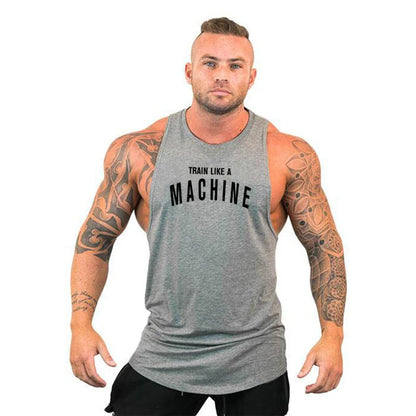 Summer Mens  Bodybuilding Sleeveless Shirt