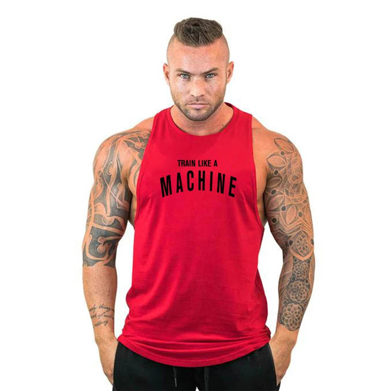 Summer Mens  Bodybuilding Sleeveless Shirt