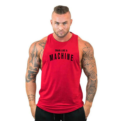 Summer Mens  Bodybuilding Sleeveless Shirt