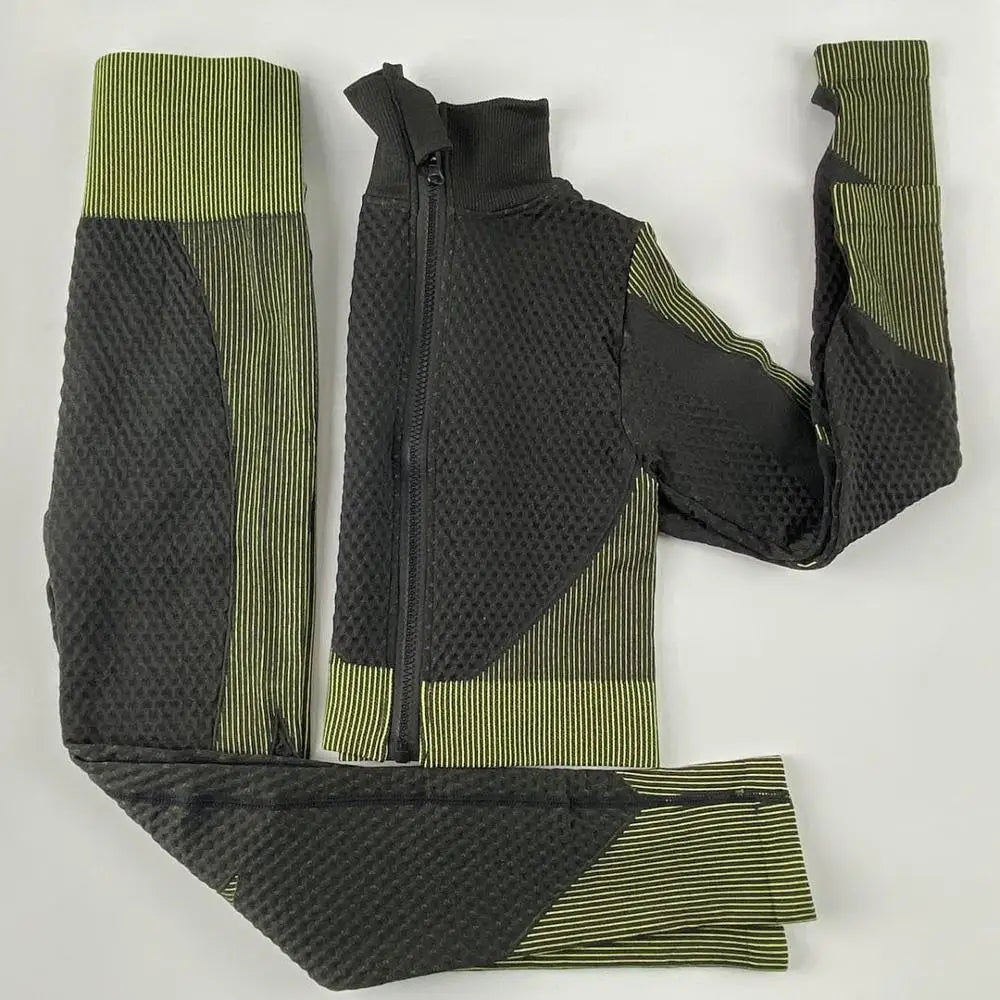 Fitness Crop Top & Leggings