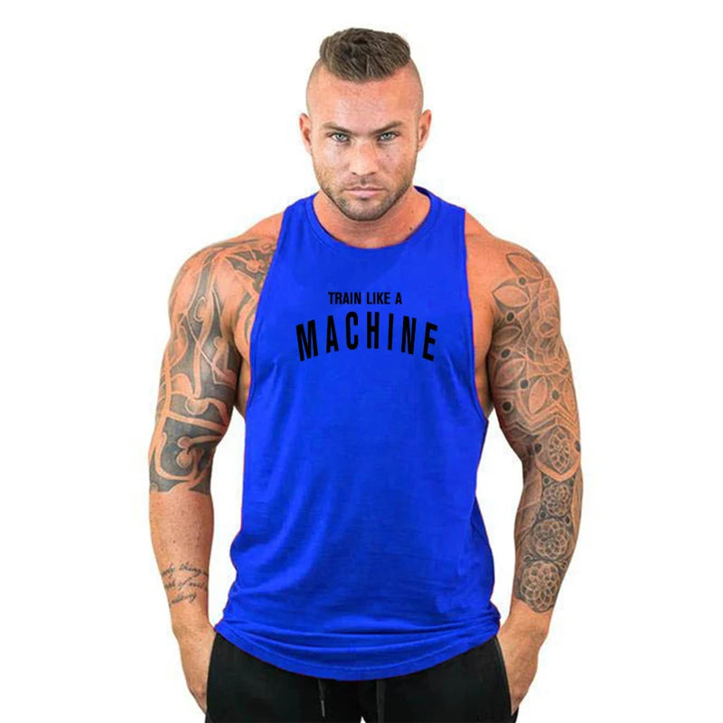 Summer Mens  Bodybuilding Sleeveless Shirt