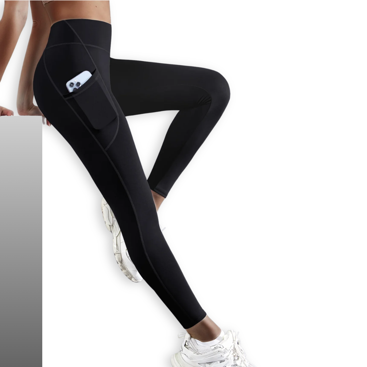 High-Waist Stretch Fitness Pants