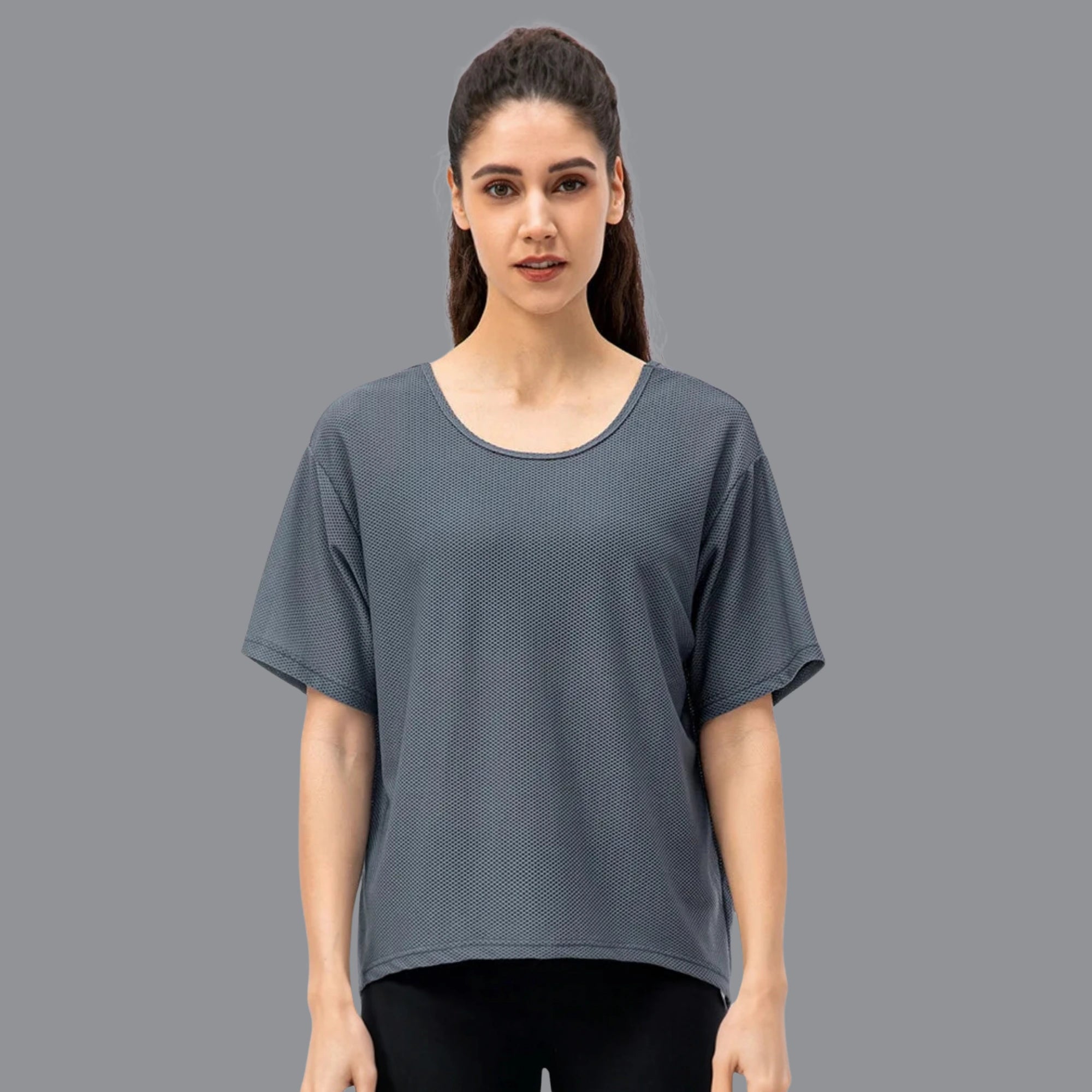 ladies loose leisure T-shirt