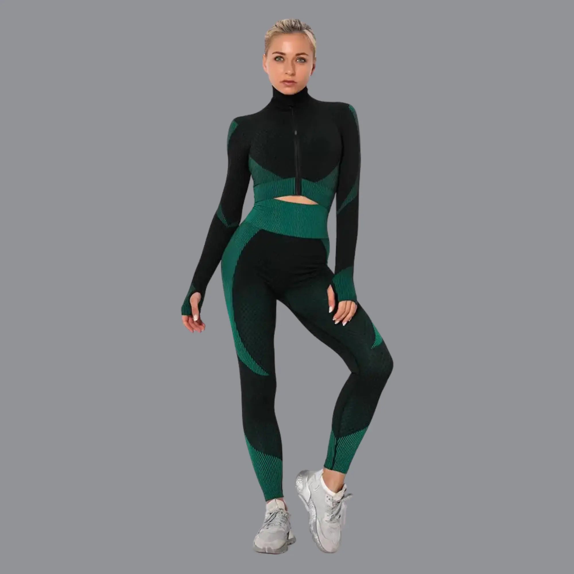 Fitness Crop Top & Leggings