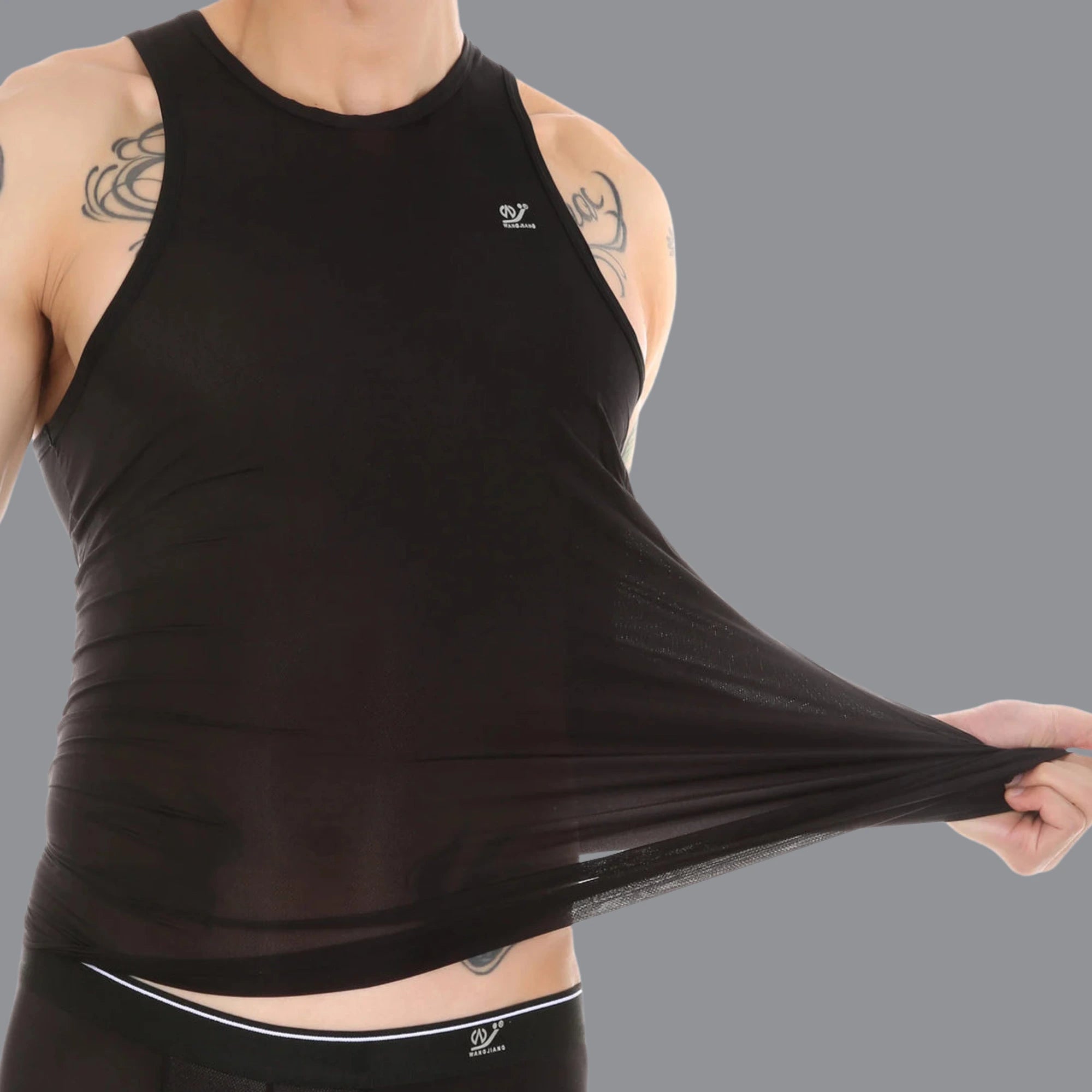 Running Vests Mesh Ice Silk
