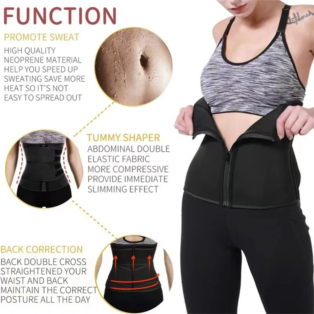 Neoprene Waist Trainer & Trimmer Belt