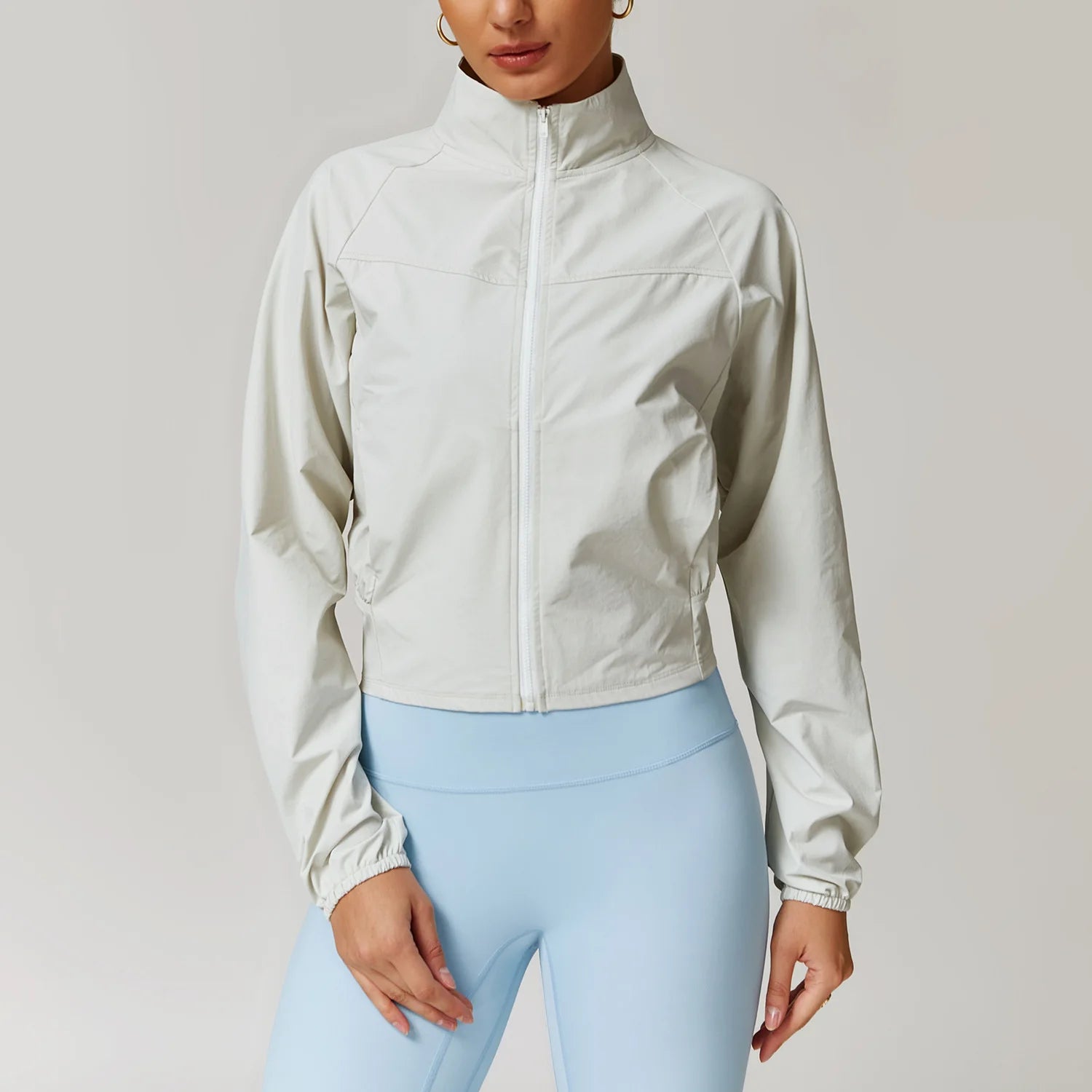 Zip-Up Yoga Jacket for Women