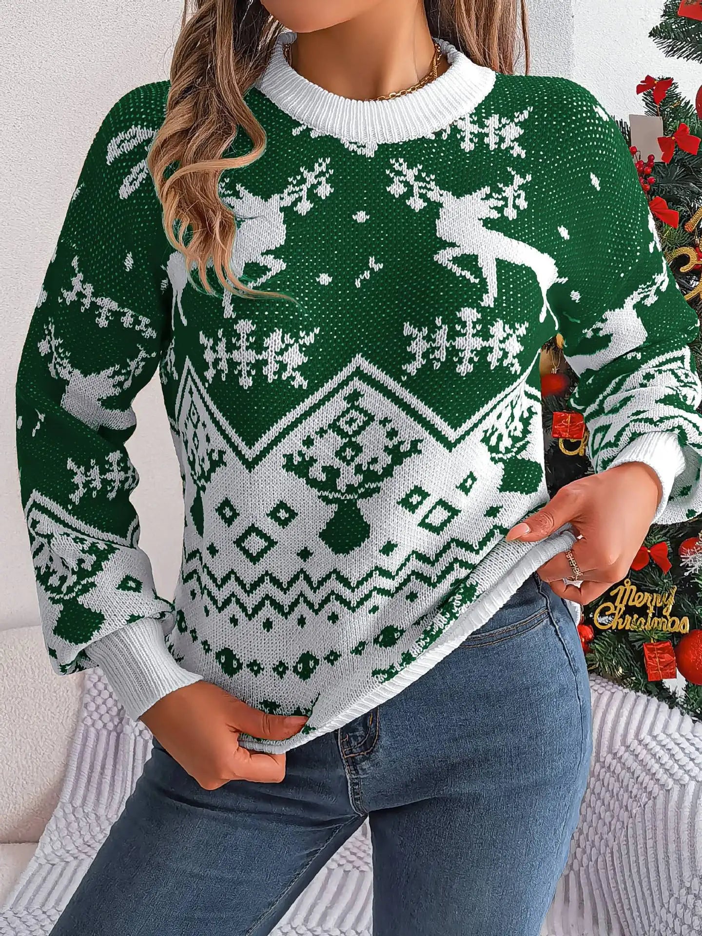 Christmas Sweater Snowflake