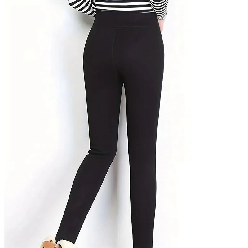High-Waist Warm Commuter Leggings