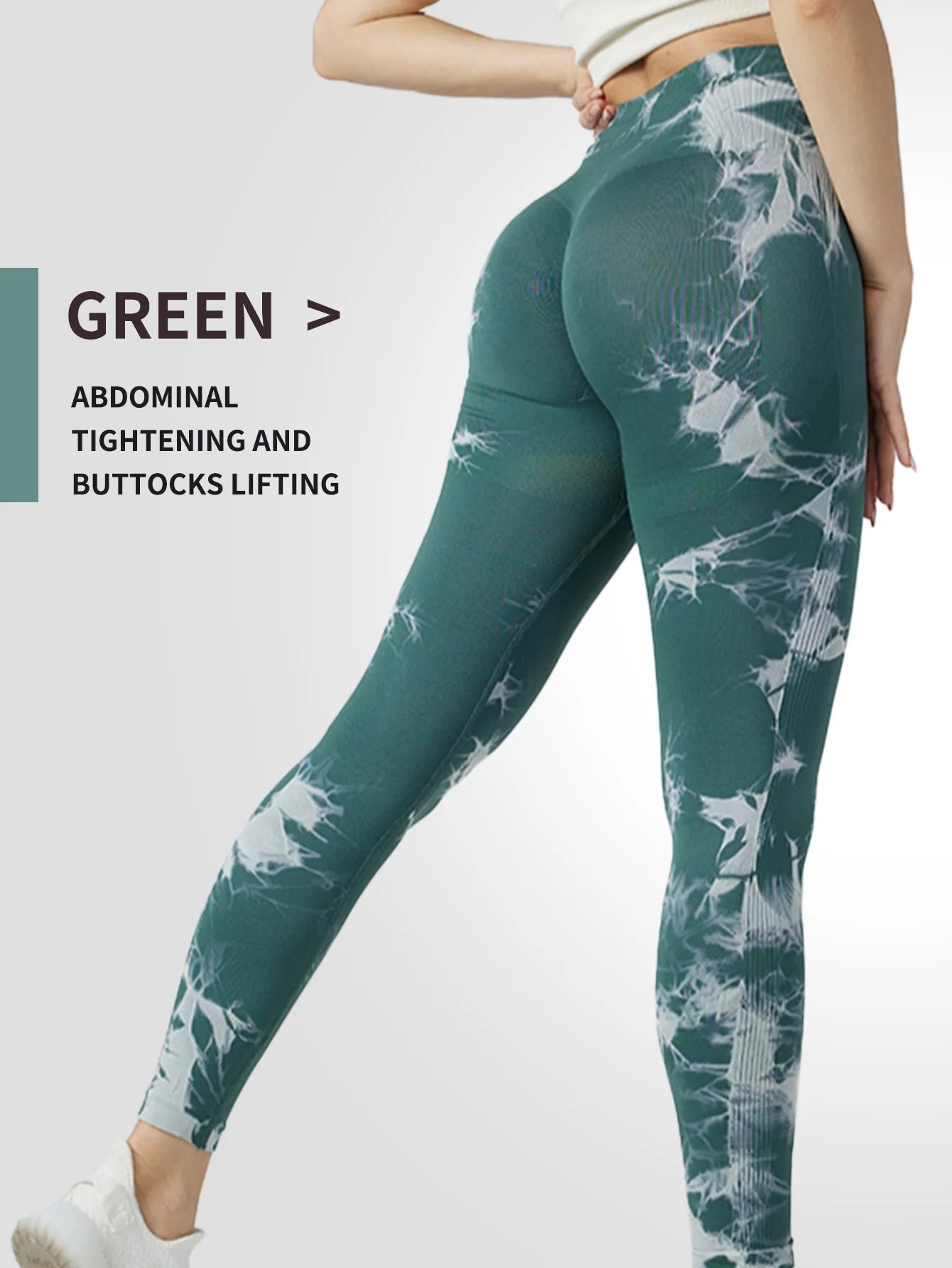High-Waist Push-Up Gym Tights