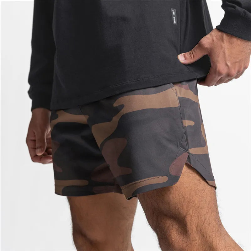 Gymwear Running Shorts Homme Fitness Workout Shorts