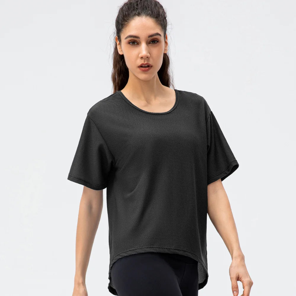 ladies loose leisure T-shirt