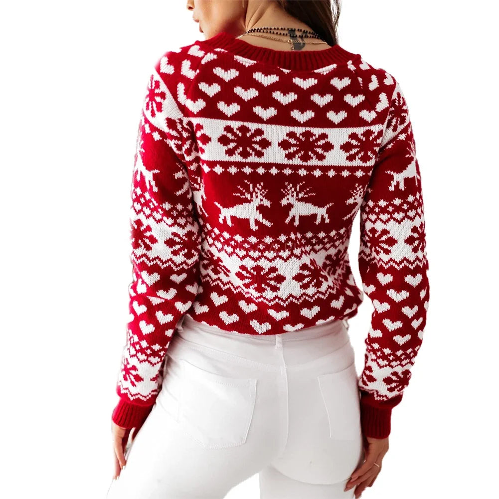 Christmas Pullover Woman Sweaters