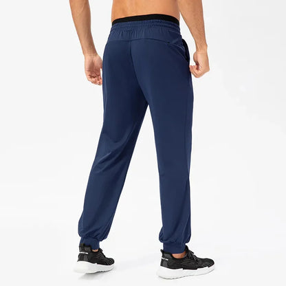 Elastic Fitness Sport Pants Men's