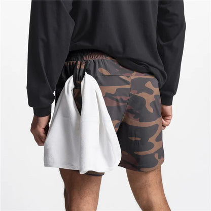 Gymwear Running Shorts Homme Fitness Workout Shorts