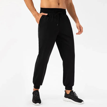 Elastic Fitness Sport Pants Men's