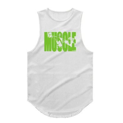 Fitness Bodybuilding Printed Tank Top