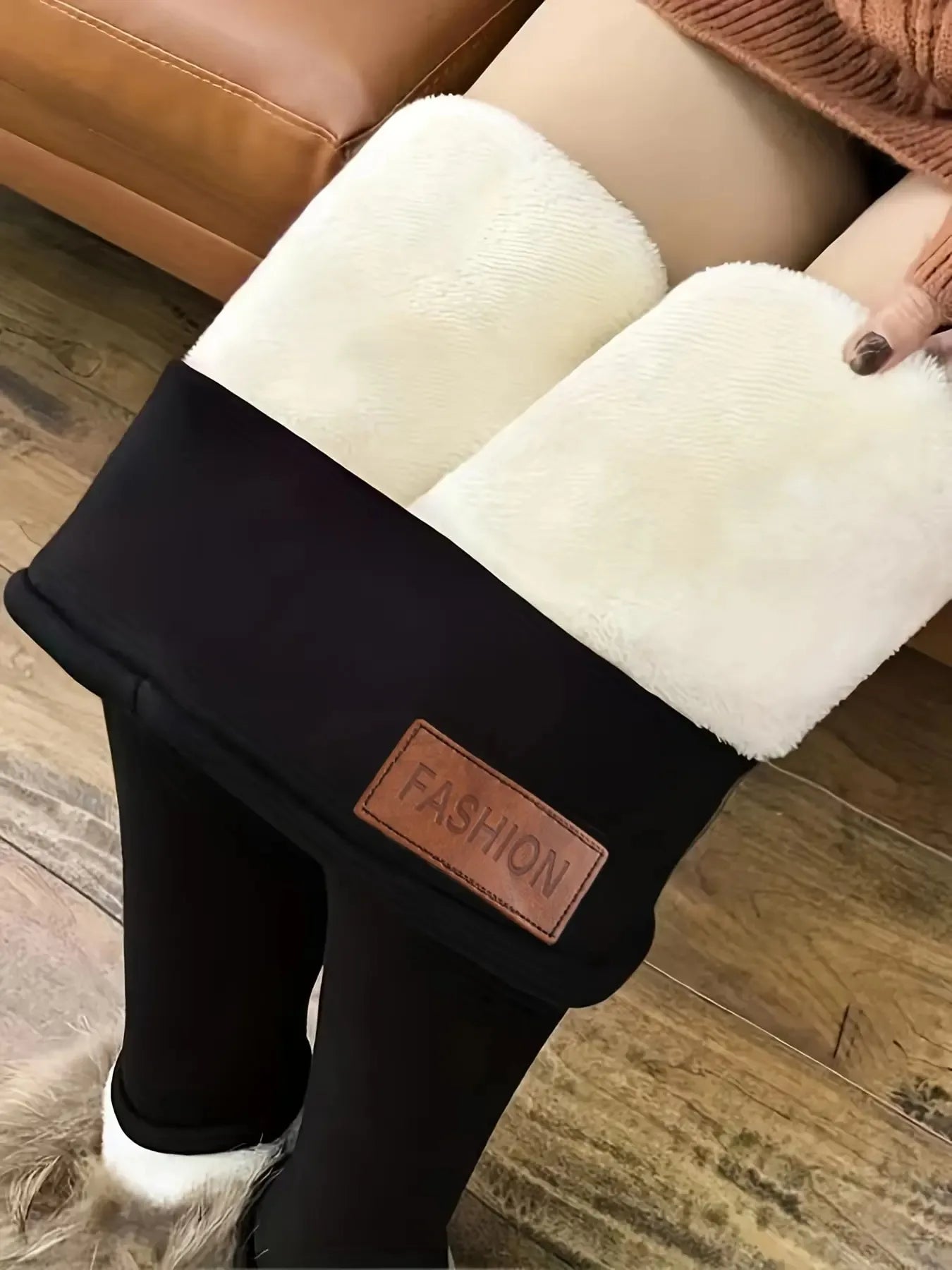 High-Waist Warm Commuter Leggings