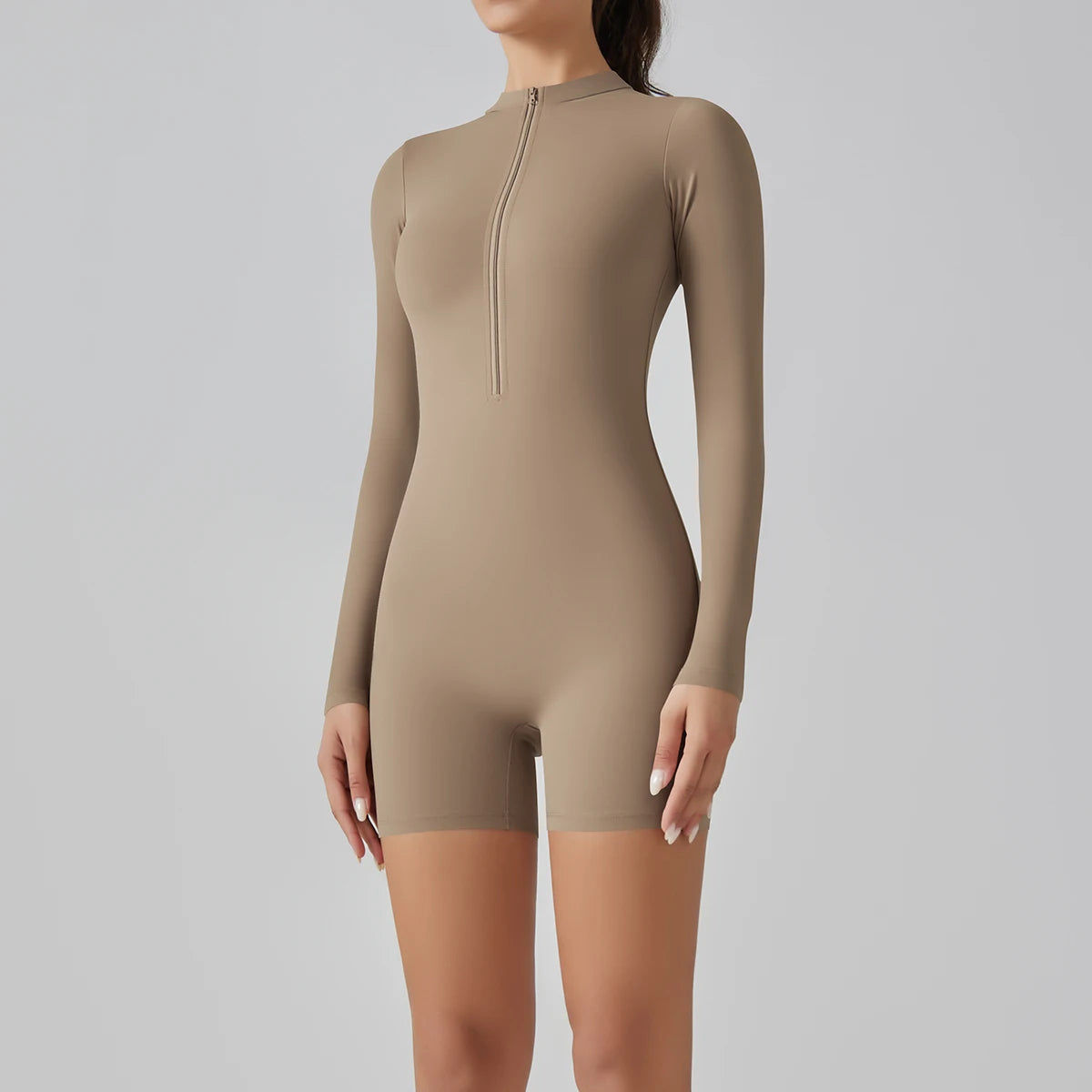 Zipper Tracksuit Set