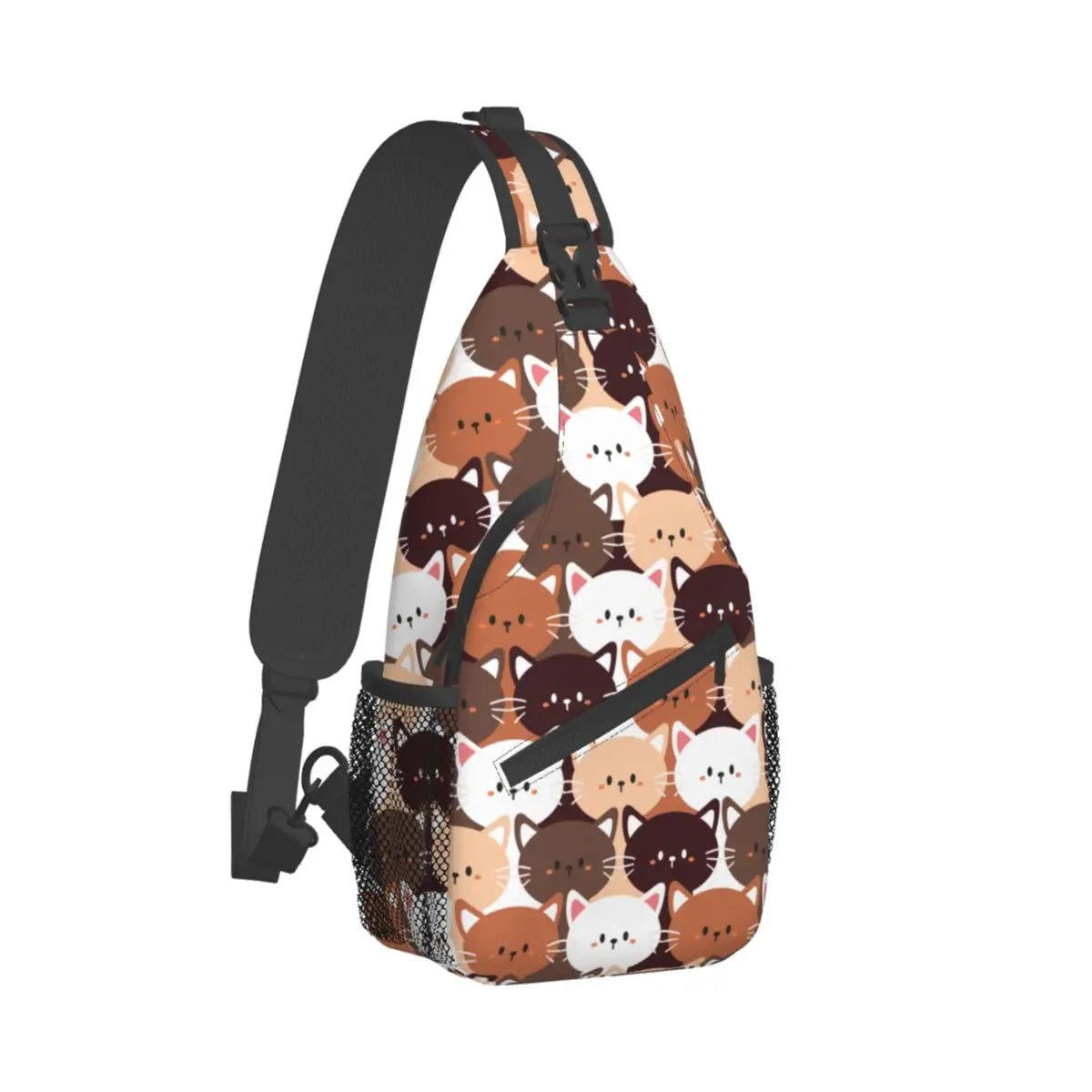 Cute Cartoon Cat Sling Bag