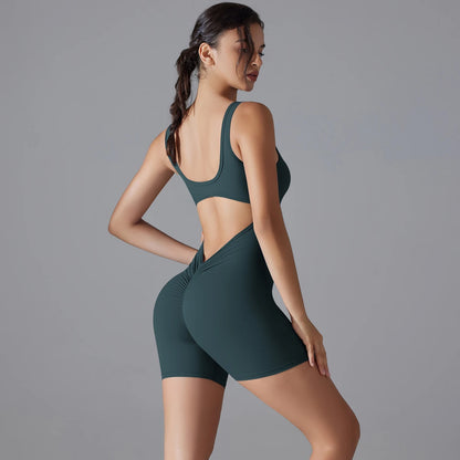 Women’s Sleeveless Gym Romper