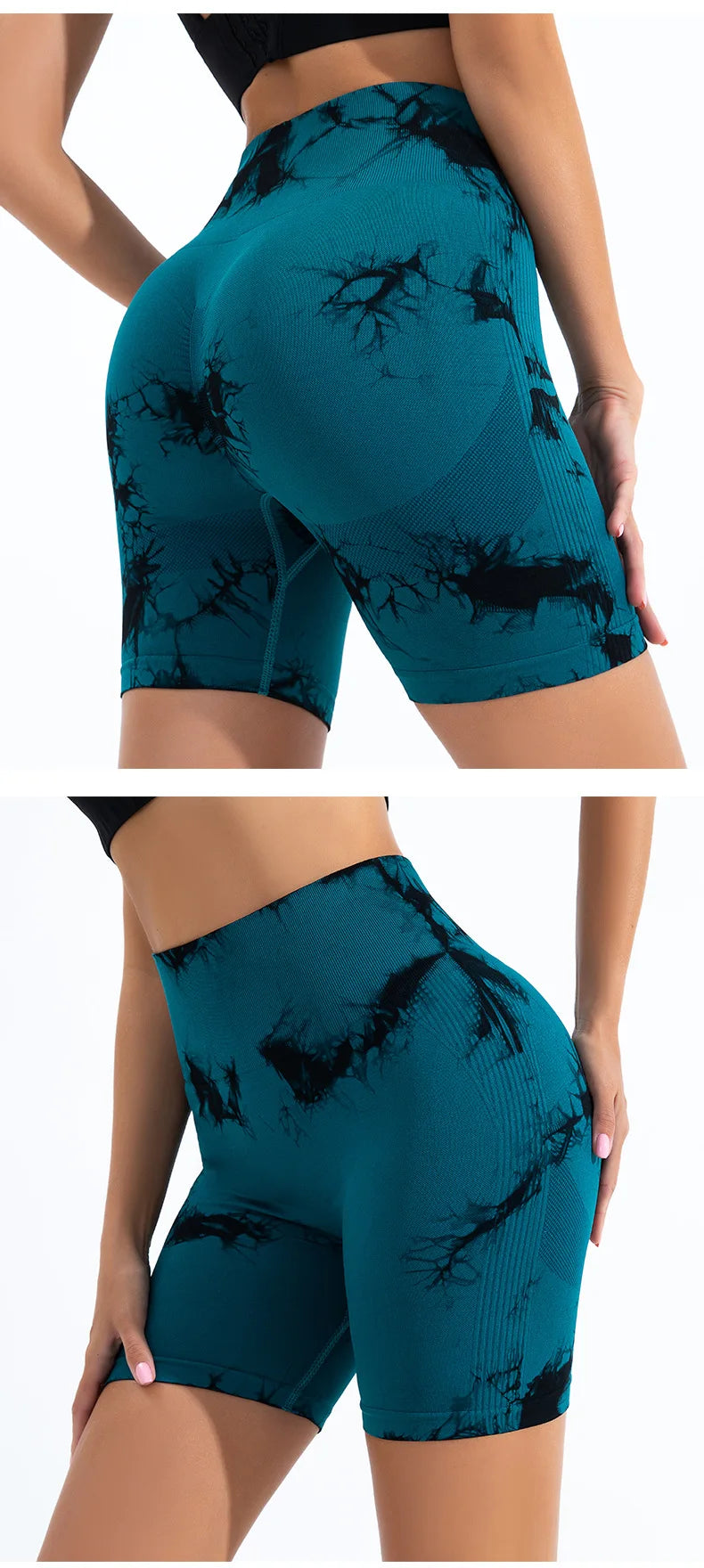 High-Waist Butt-Lift Shorts