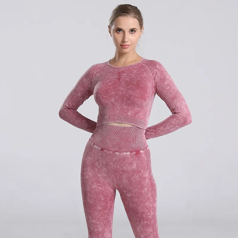 Activewear Workout Clothes Long Sleeve Gym