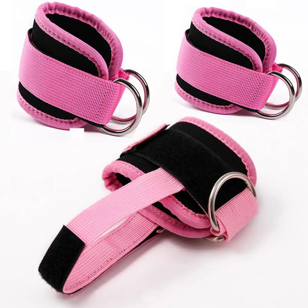 2Pcs Fitness Ankle Cuff Men Hip Exercise Training