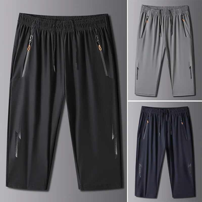 Men's Ice Silk Gym Shorts