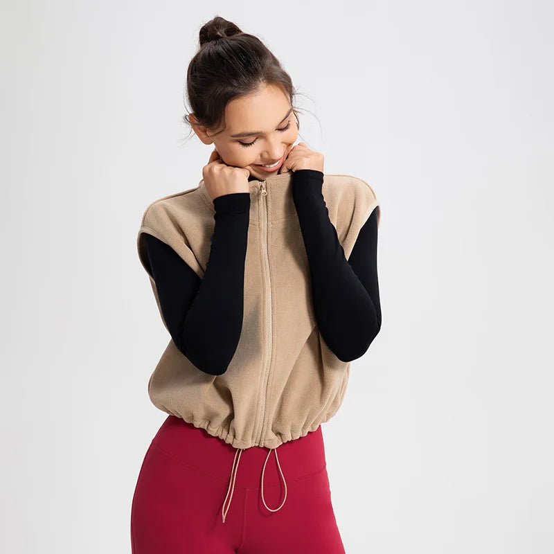 Fleece Winter Fitness Vest
