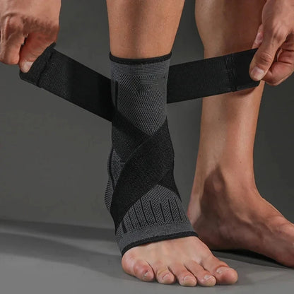 Pressurized Bandage Ankle Support