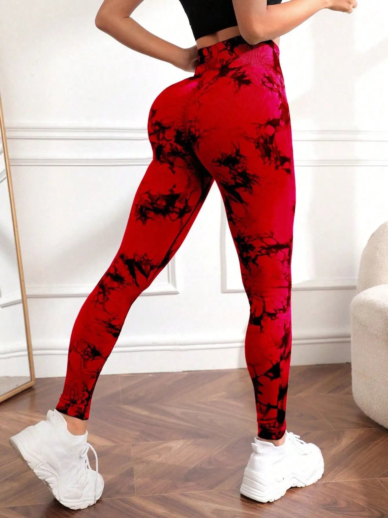 High Waist Tie-Dye Yoga Leggings