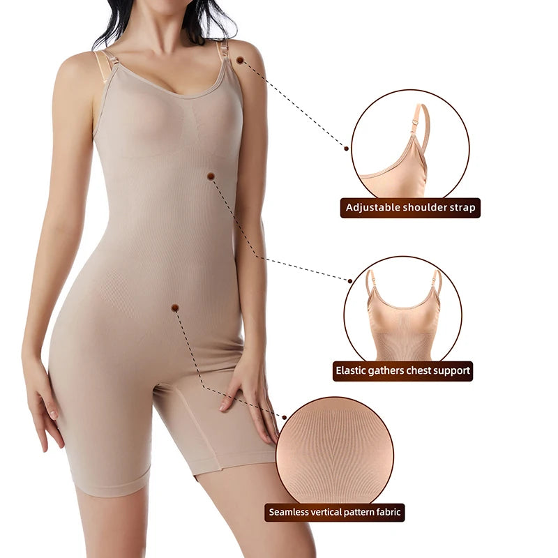 Full Body Tummy Control Shapewear Bodysuit