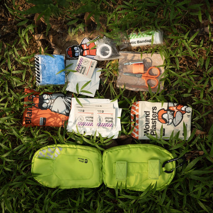 First Aid Kit Waterproof Bag Survival Gear Mini Travel