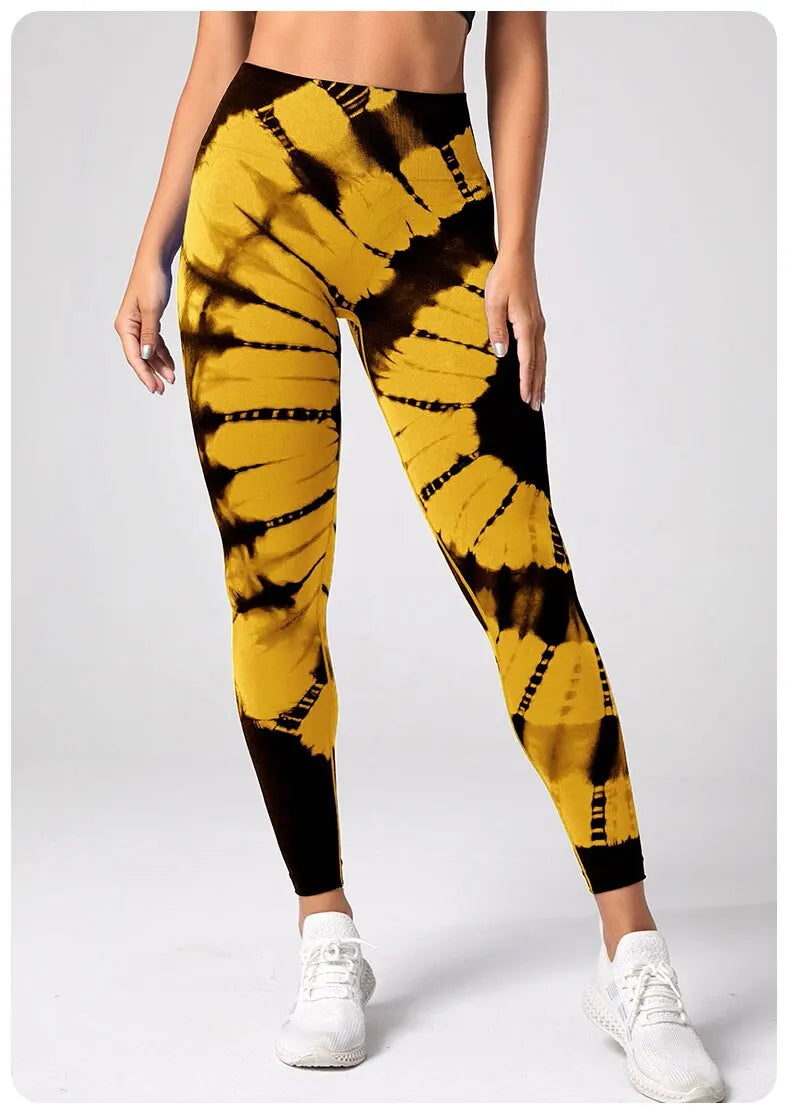 High-Waist Scrunch Butt-Lifting Yoga Leggings