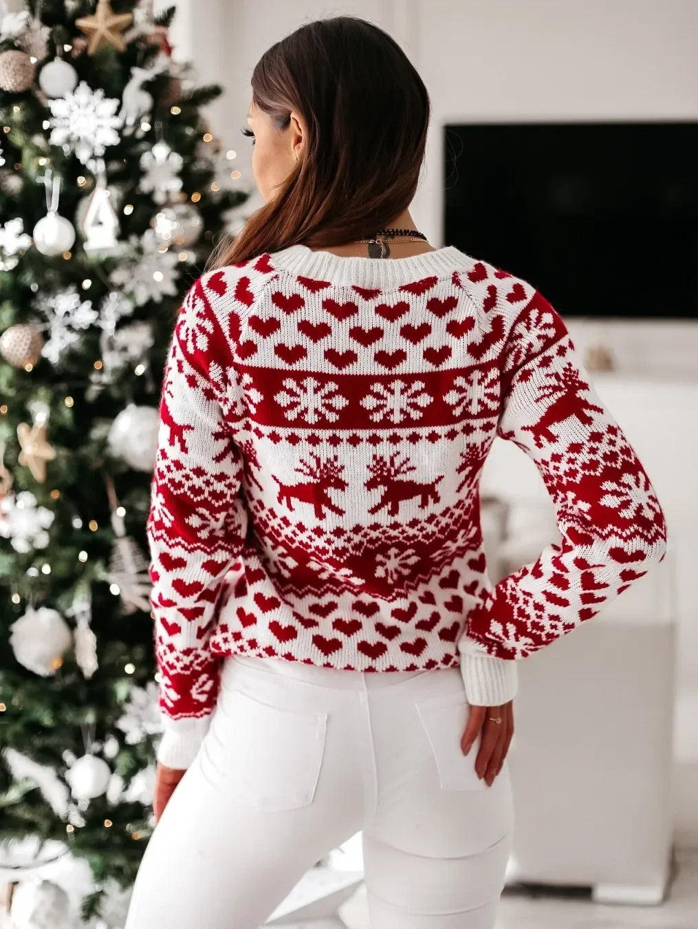 Christmas Pullover Woman Sweaters