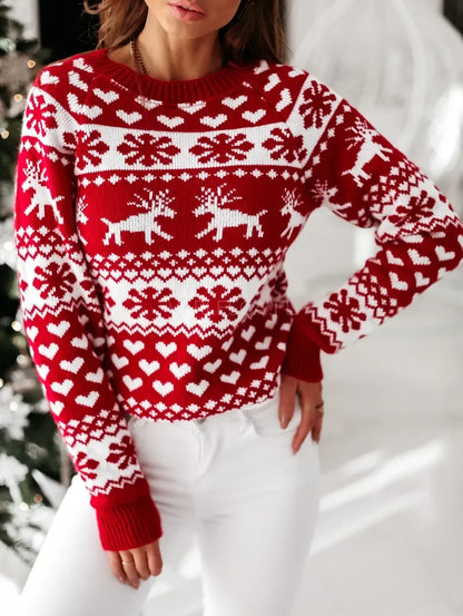 Christmas Pullover Woman Sweaters