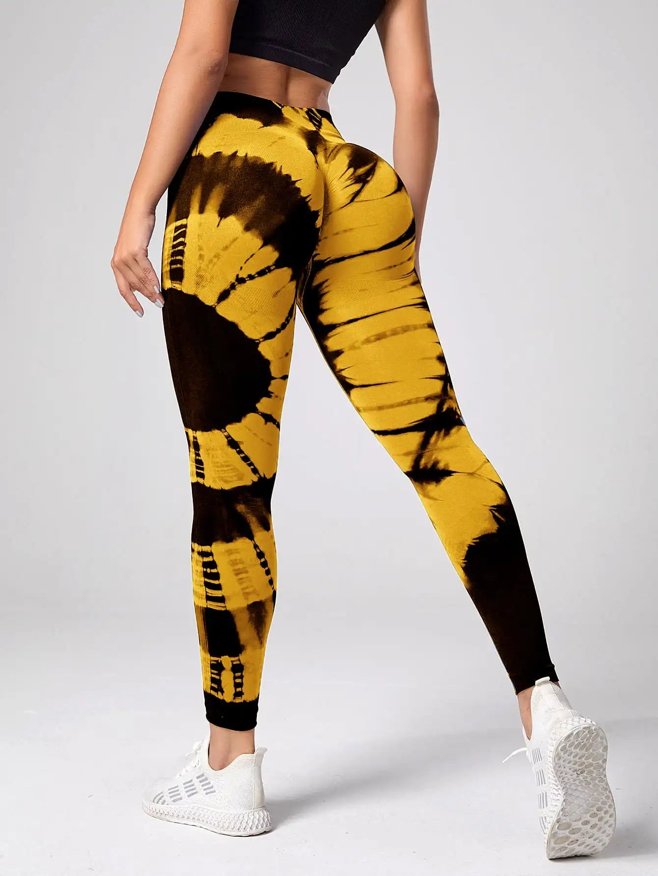 High-Waist Scrunch Butt-Lifting Yoga Leggings