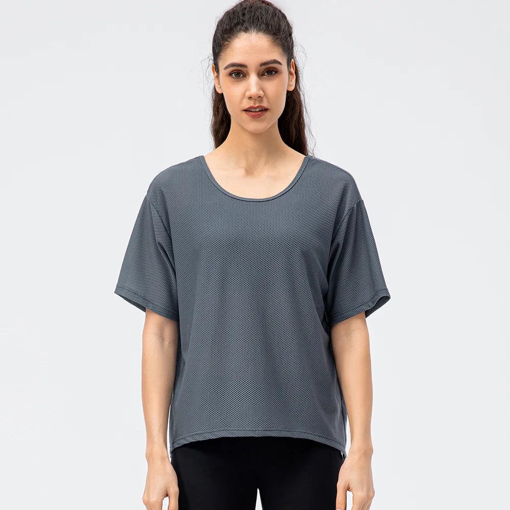 ladies loose leisure T-shirt
