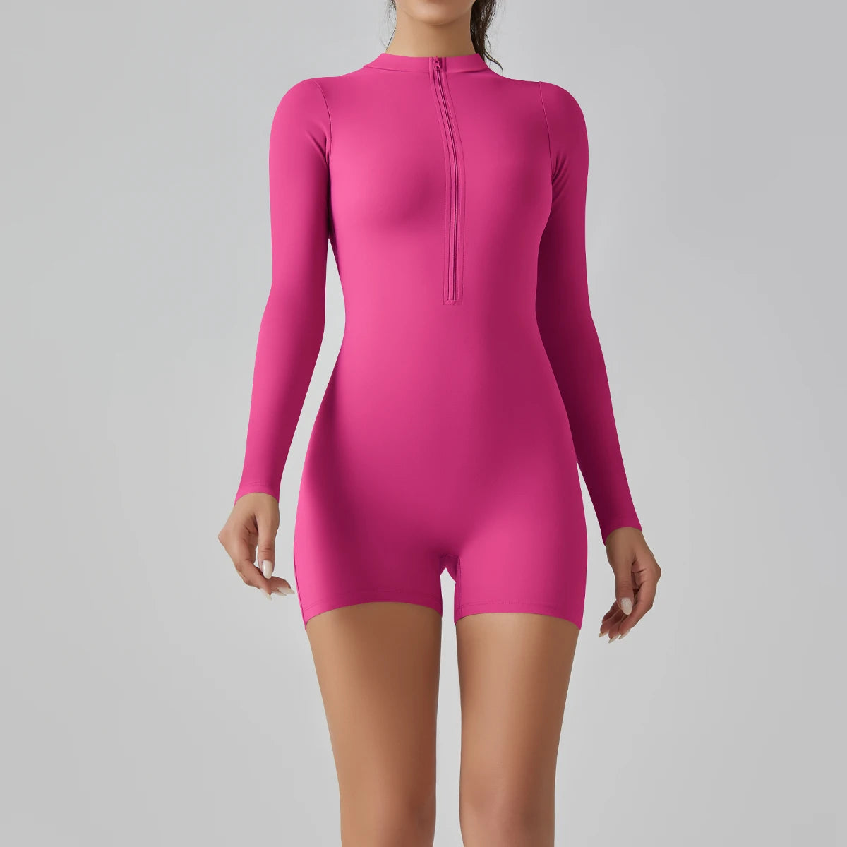 Zipper Tracksuit Set