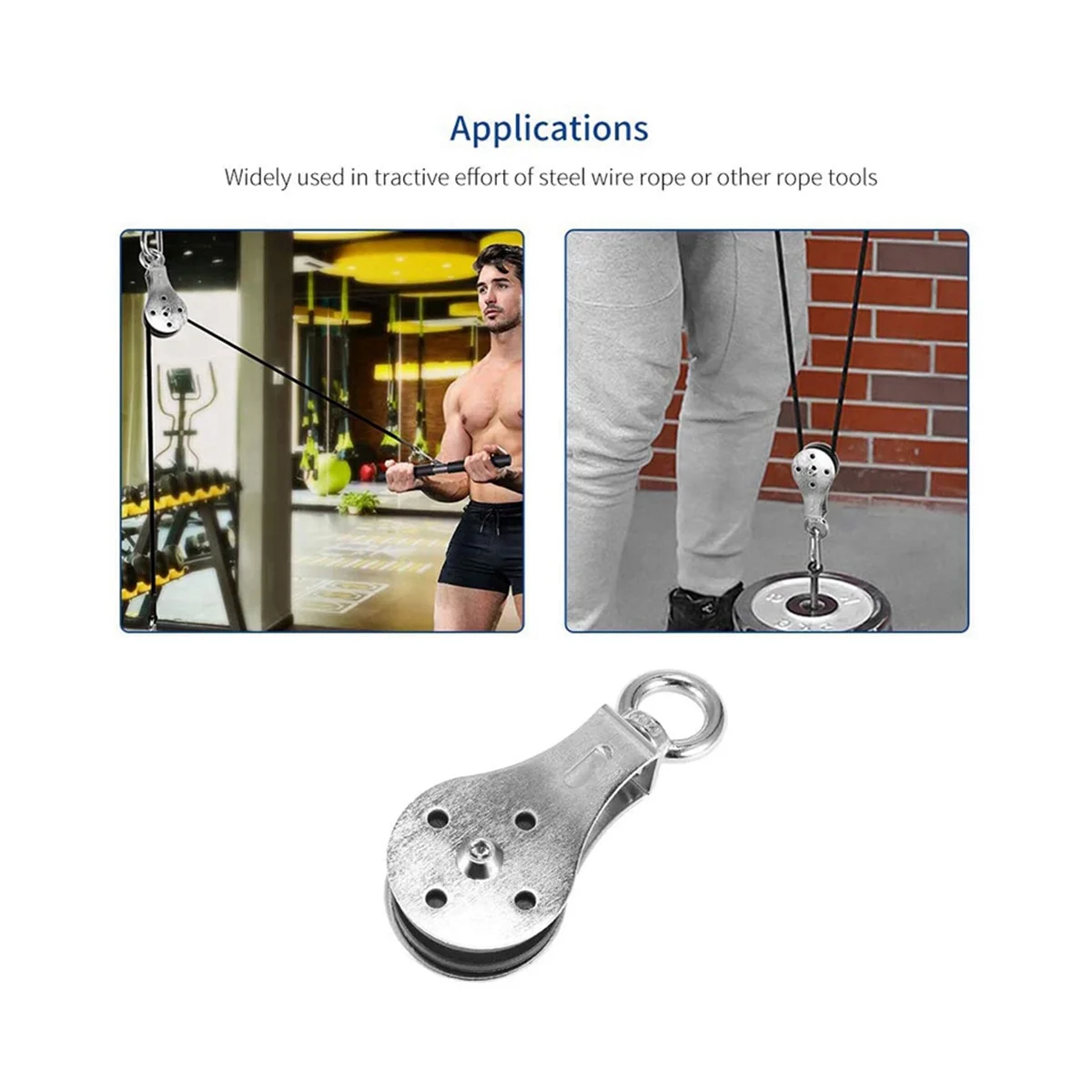 360° Gym Cable Pulley