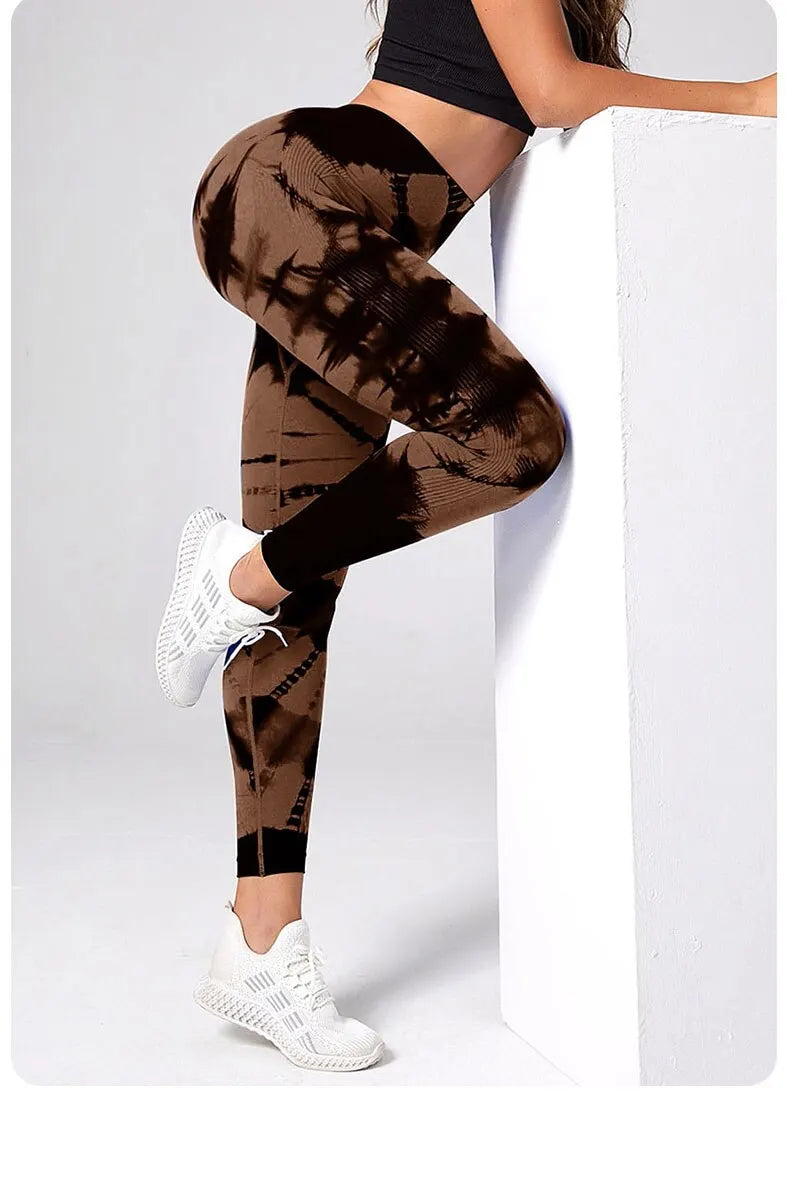 High-Waist Scrunch Butt-Lifting Yoga Leggings