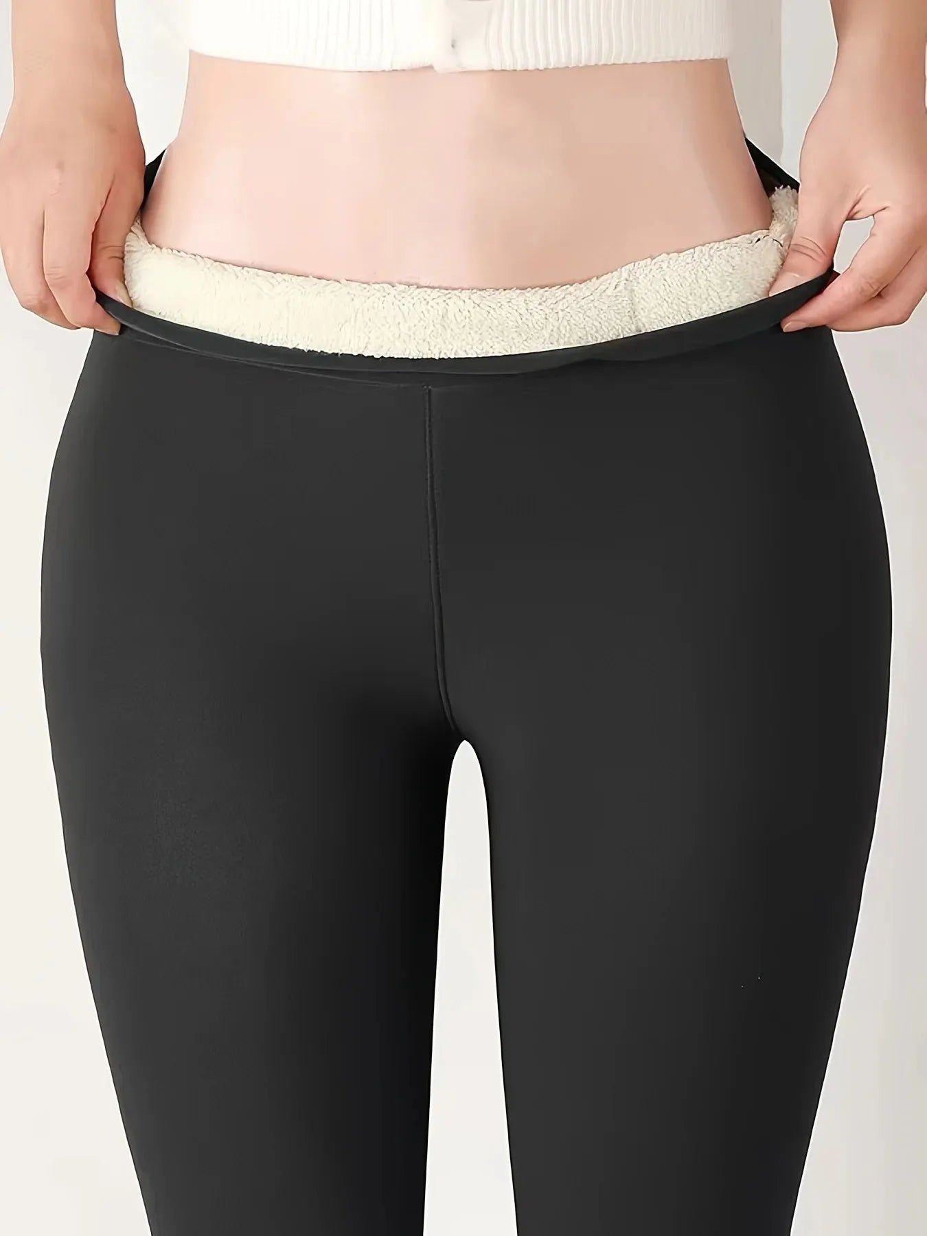 High-Waist Warm Commuter Leggings