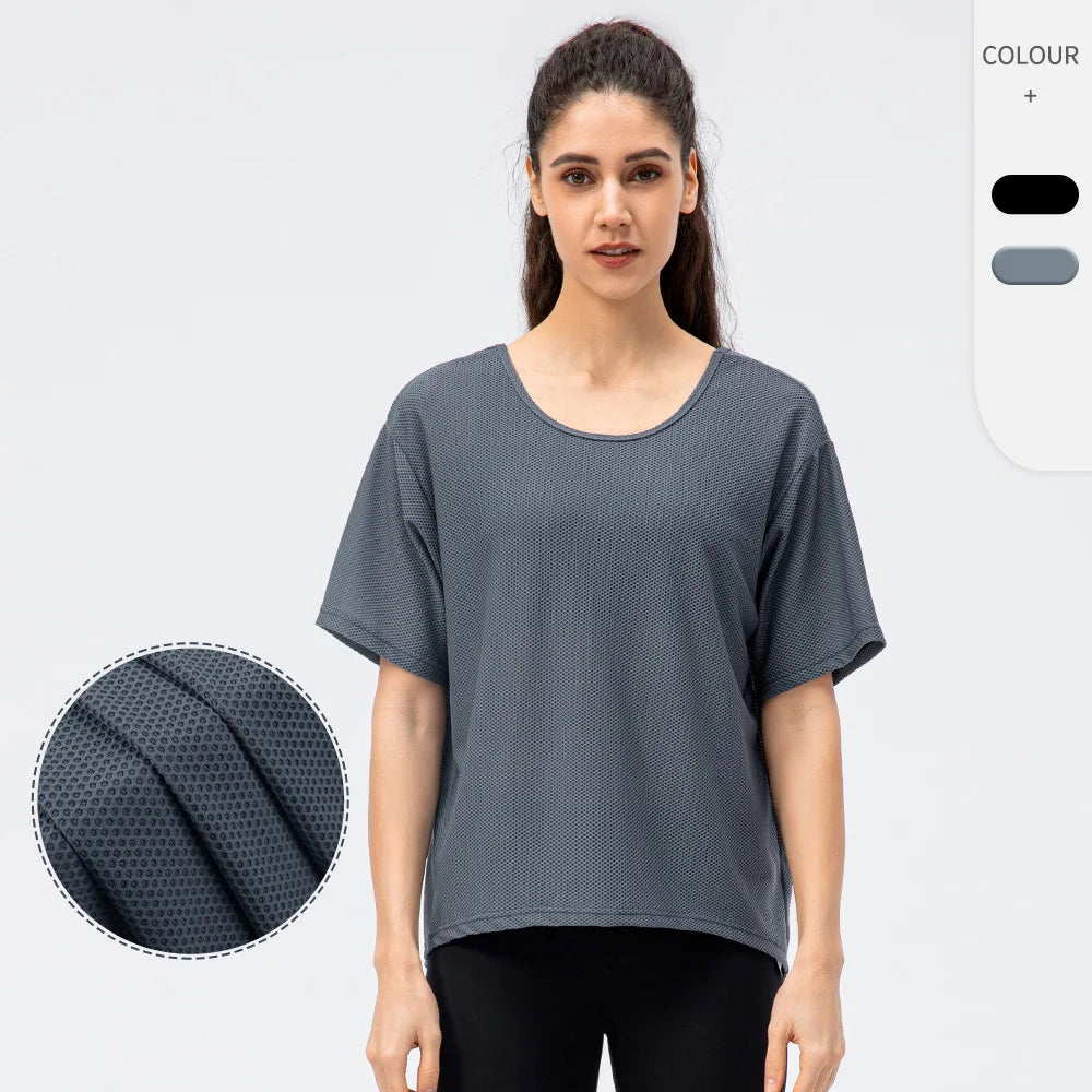 ladies loose leisure T-shirt