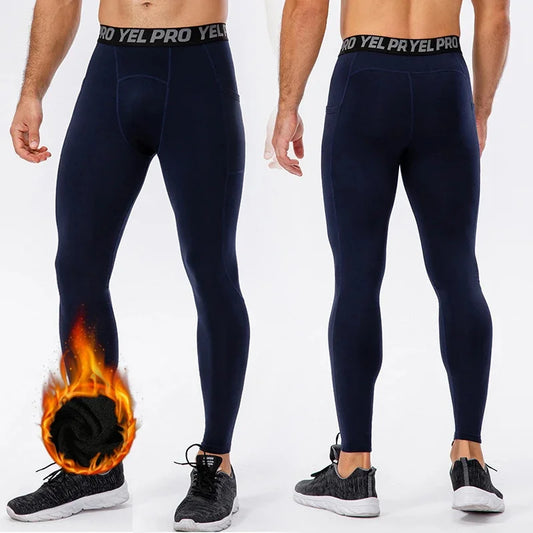 Mens Training Sport Leggings Activewear