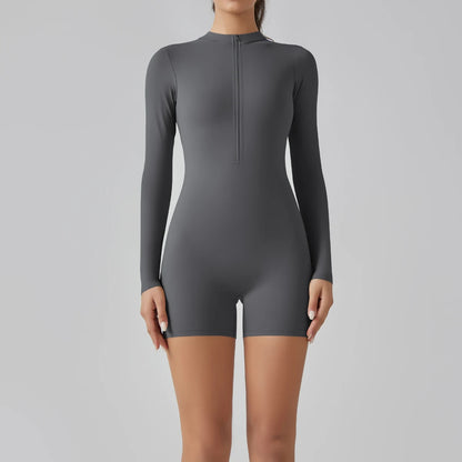 Women’s Zipper Tracksuit Set