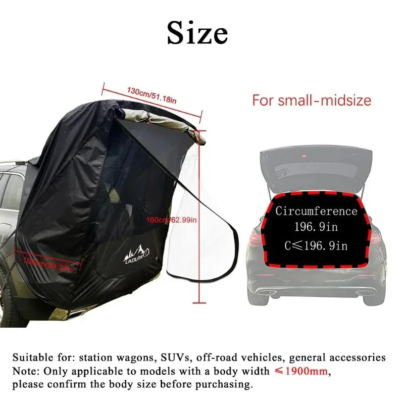 Trunk Extension Tent Outdoor