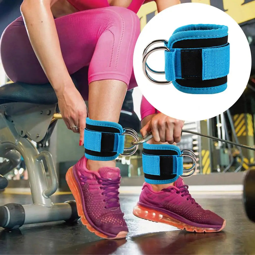 2Pcs Fitness Ankle Cuff Men Hip