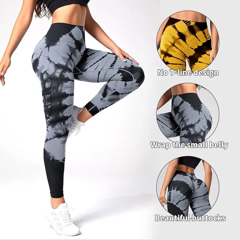 High-Waist Scrunch Butt-Lifting Yoga Leggings
